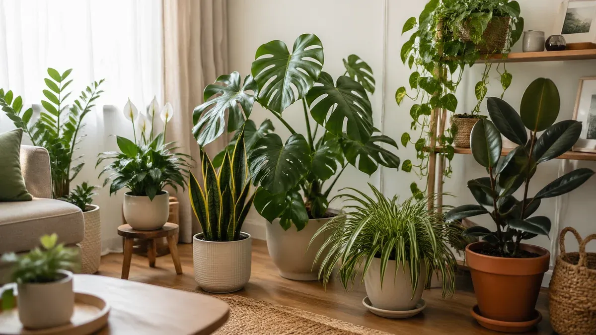 10 plante de interior care purifică aerul